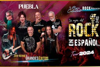 ¡El rock en español revive en Puebla con los grandes éxitos de los ochentas y noventas!